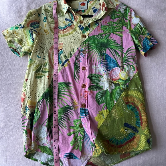 FARM Rio Colorful Birds Mixed Prints Shirt - Picture 8 of 8